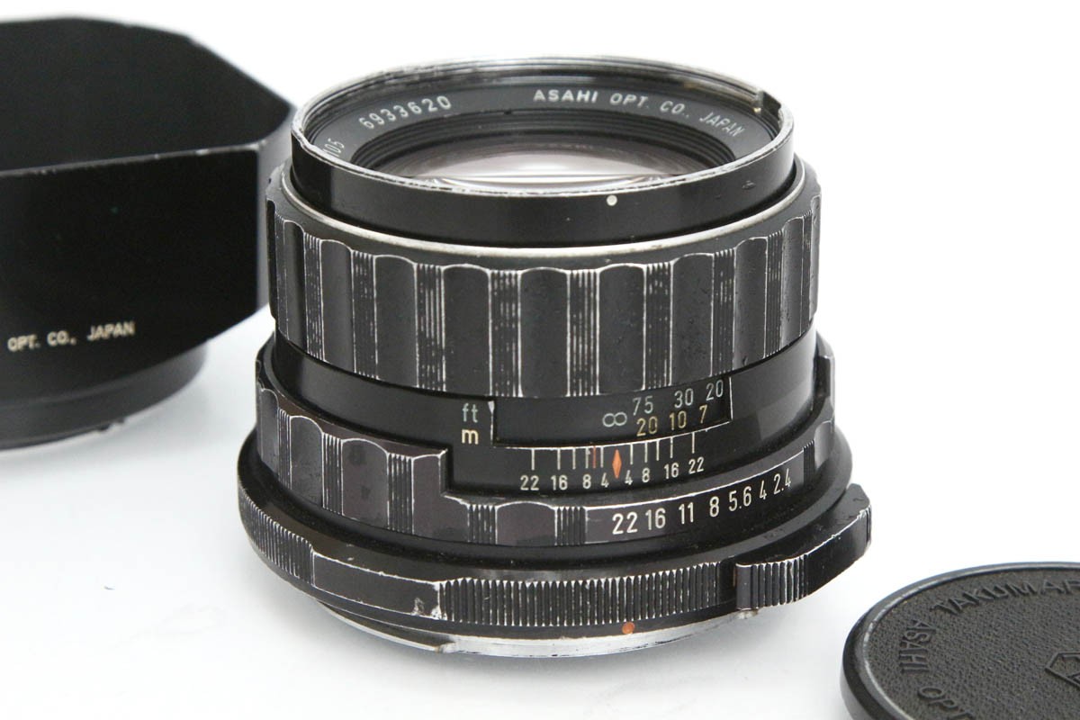 【中古】【並品】ペンタックス SMC PENTAX67 105mmF2.4 CA01-R3149-2N2D 中判 大口径 単焦点 標準レンズ 中古