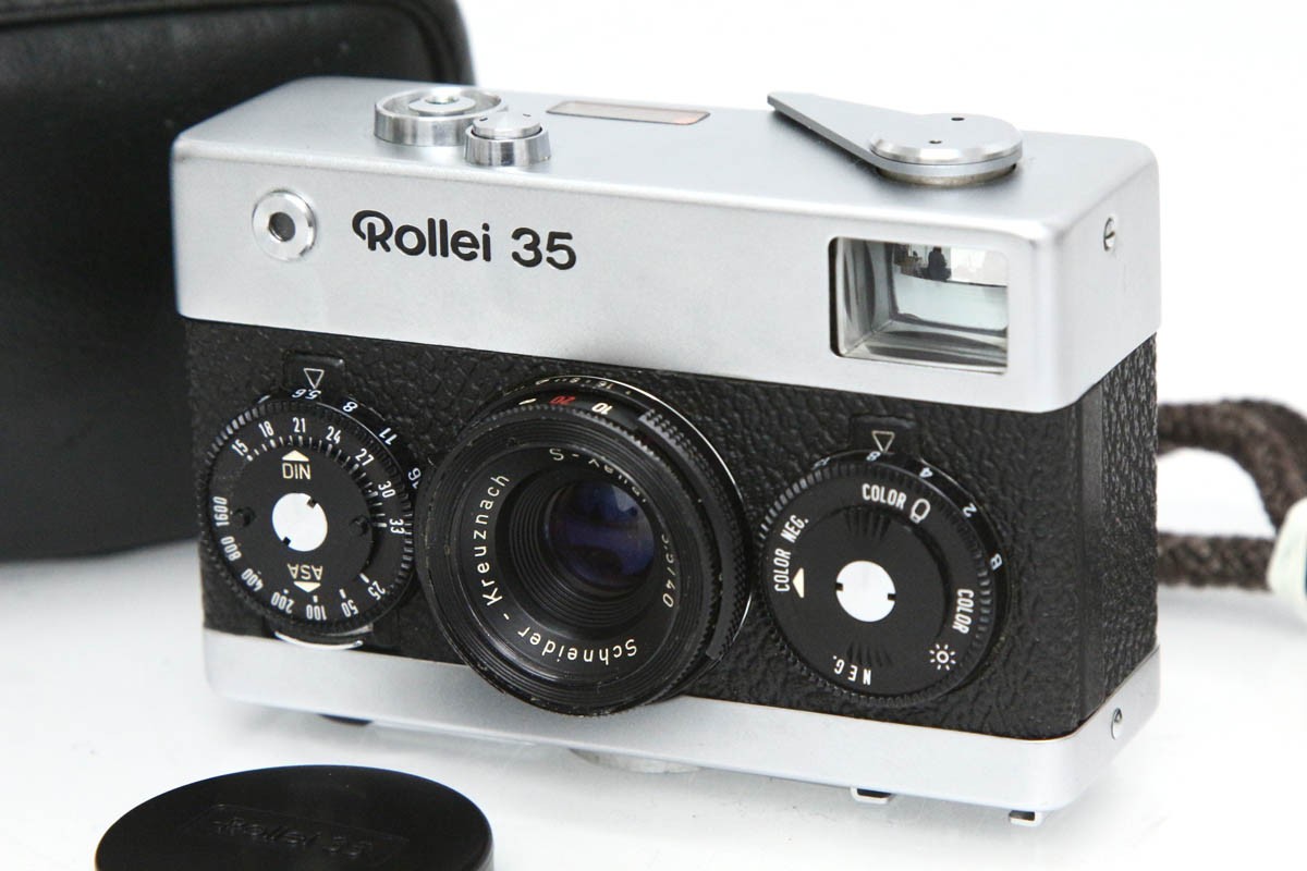 【中古】【良品】ローライ Rollei 35 シンガポール S-Xenar 40mm F3.5 シルバー CA01-R3560-3U4B コンパクト フィルム カメラ 35mm MF 単焦点 中古