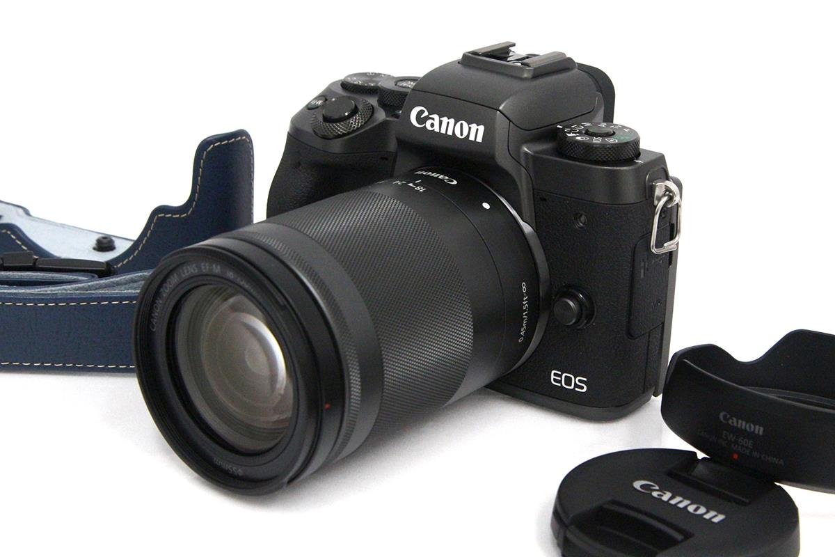 【中古】【美品】キヤノン EOS M5 EF-M18-150 IS STM レンズキット γA6195-2P2B