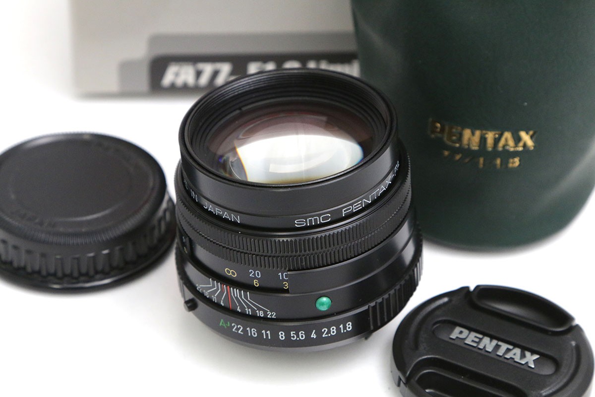 【中古】【お買い得品】ペンタックス FA77mmF1.8 Limited CA01-B4417-2A3 ペンタックス Kマウント PENTAX 単興味の中心 AF/MF フルサイズ