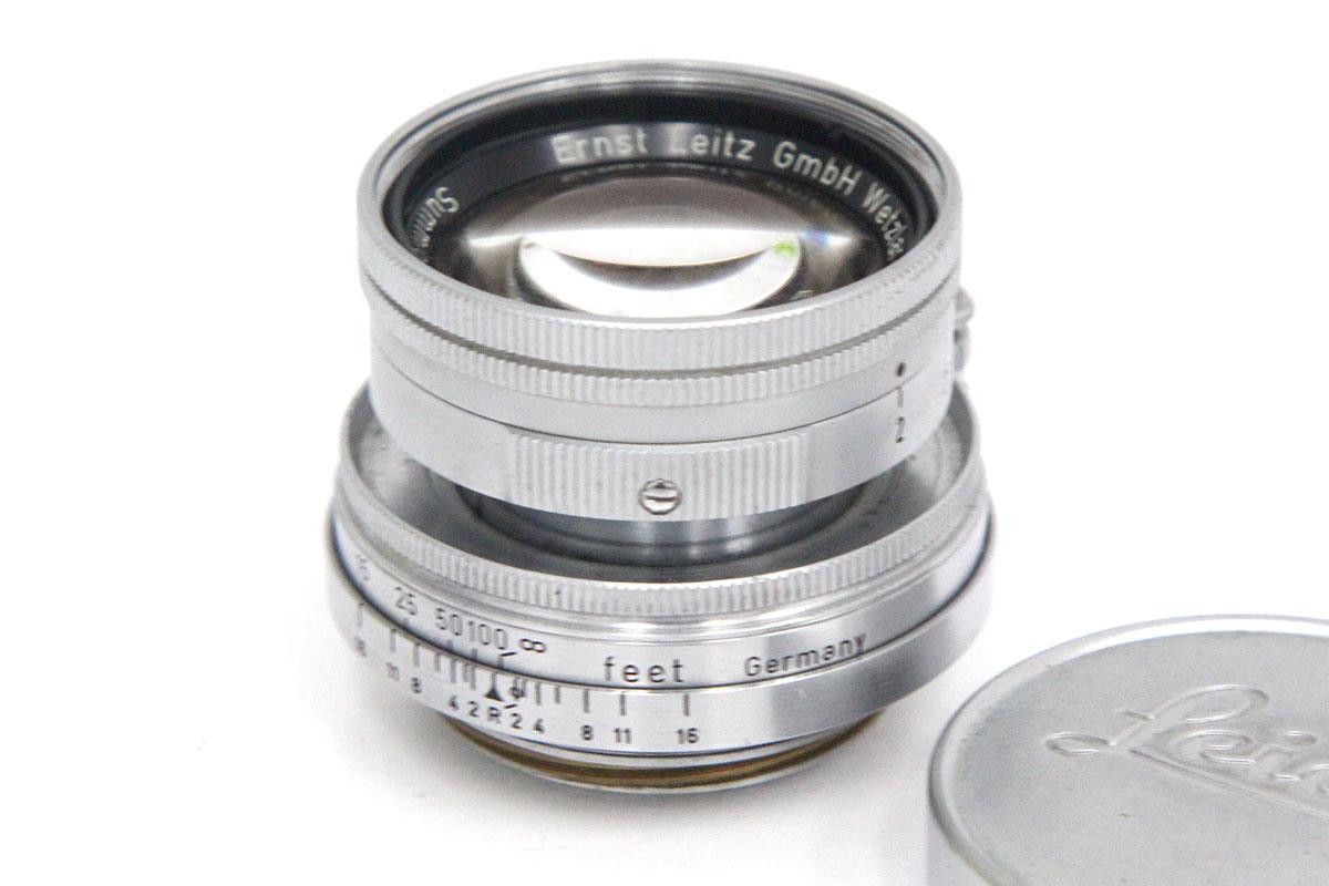 【中古】【お買い得品】ライカ Summicron 50mm F2 沈胴式 L39マウント用 CA01-A8502-3W1A-ψ Leica 単焦点 Lマウント ズミクロン 50mm 単焦点 F/2