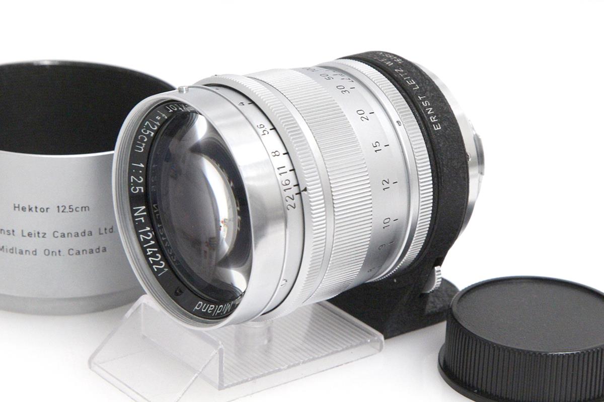 【中古】【お買い得品】ライカ Hektor 125mm F2.5 (Visoflex) CA01-A10344-3T2D-ψ Leica 中望遠ハイスピードレンズ ビゾフレックス オールド|アキバ流通プラス店