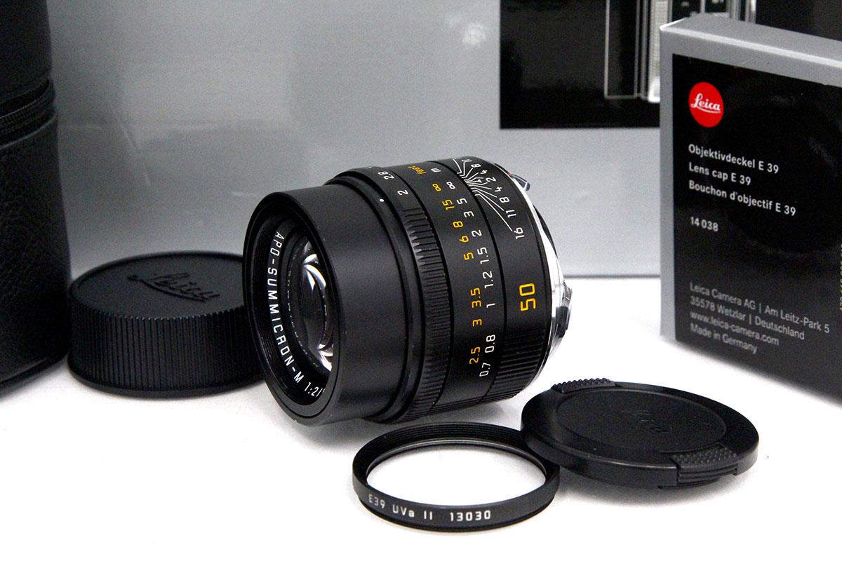 【中古】【お買い得品】ライカ アポズミクロン M50mm F2.0 ASPH ブラック CA01-A9144-2K3 単焦点 フルサイズ Mマウント Leica アポズミクロン