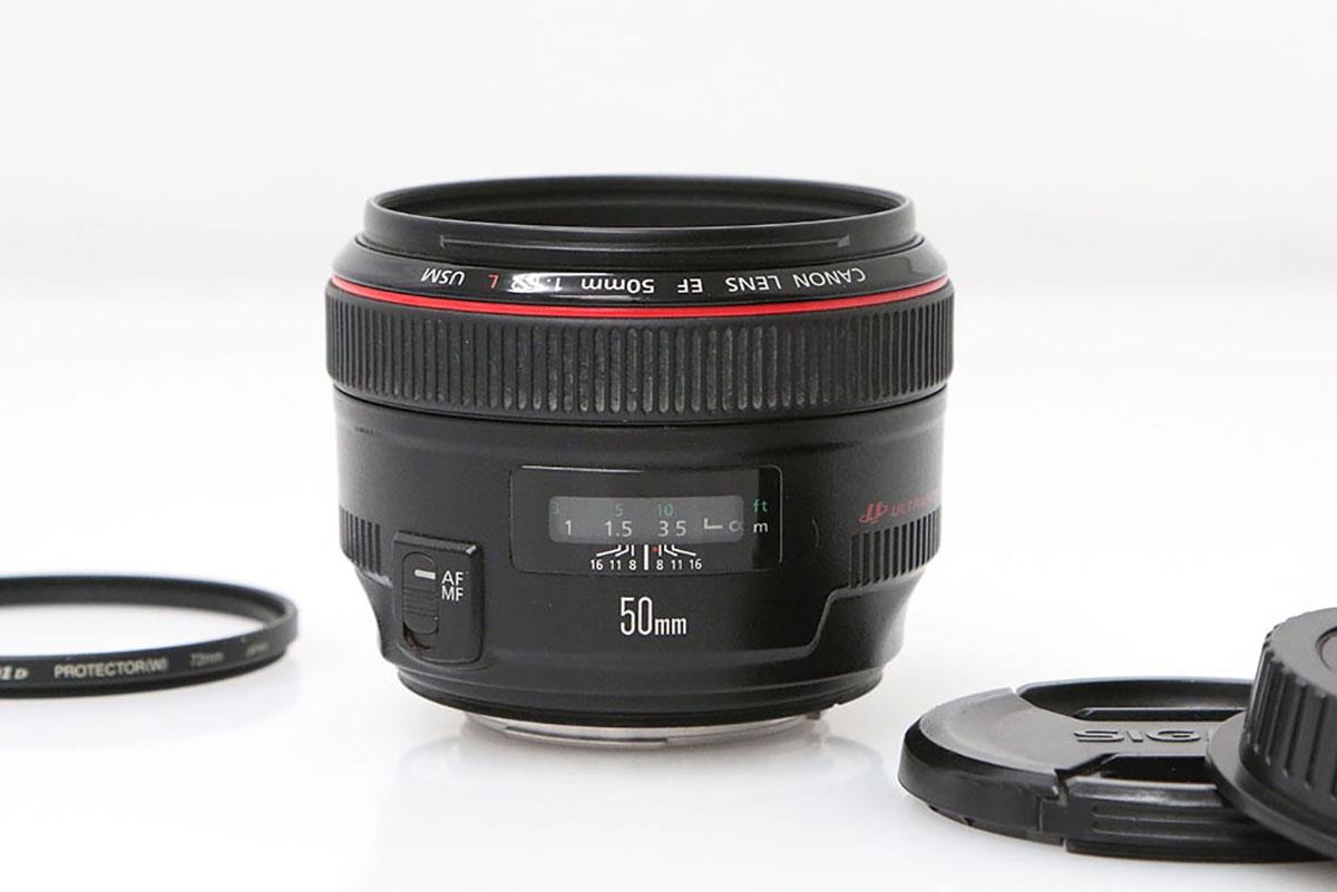 【中古】【並品】キヤノン EF50mm F1.2L USM CA01-C224-2M3B 単焦点 フルサイズ EFマウント レンズ AF ポートレート