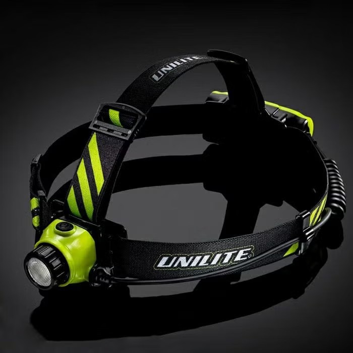 UNILITE HT-900R ご機嫌力強さ インダストリアルヘッドトーチ UNILITE ともし火 申し受ける 900lm 一こま 前照燈 照明装置