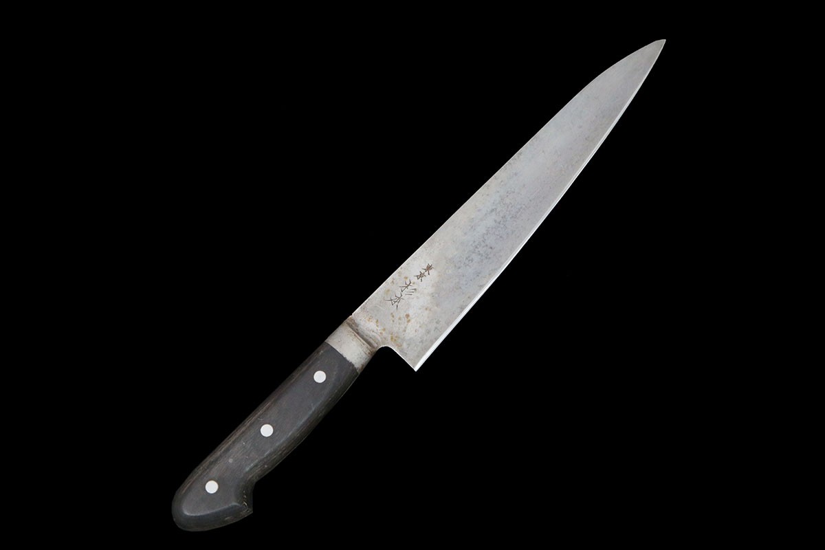 【中古】【良品】日本の首都杉本 牛刀洋まかない方 270粍 鍔付き添い人柄 KN02-B5557-2L1D 27珊 中古
