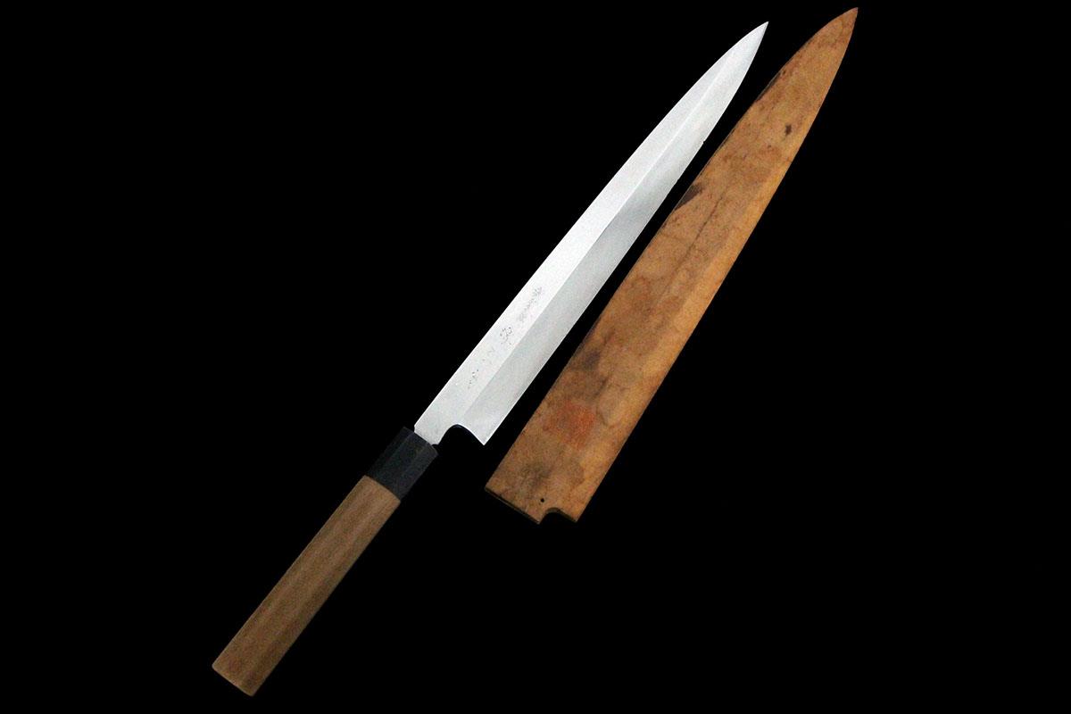 楽天市場】【中古】【美品】源玄磨 蛸引包丁 尺二 霞 朴柄 λA5310-2L1C