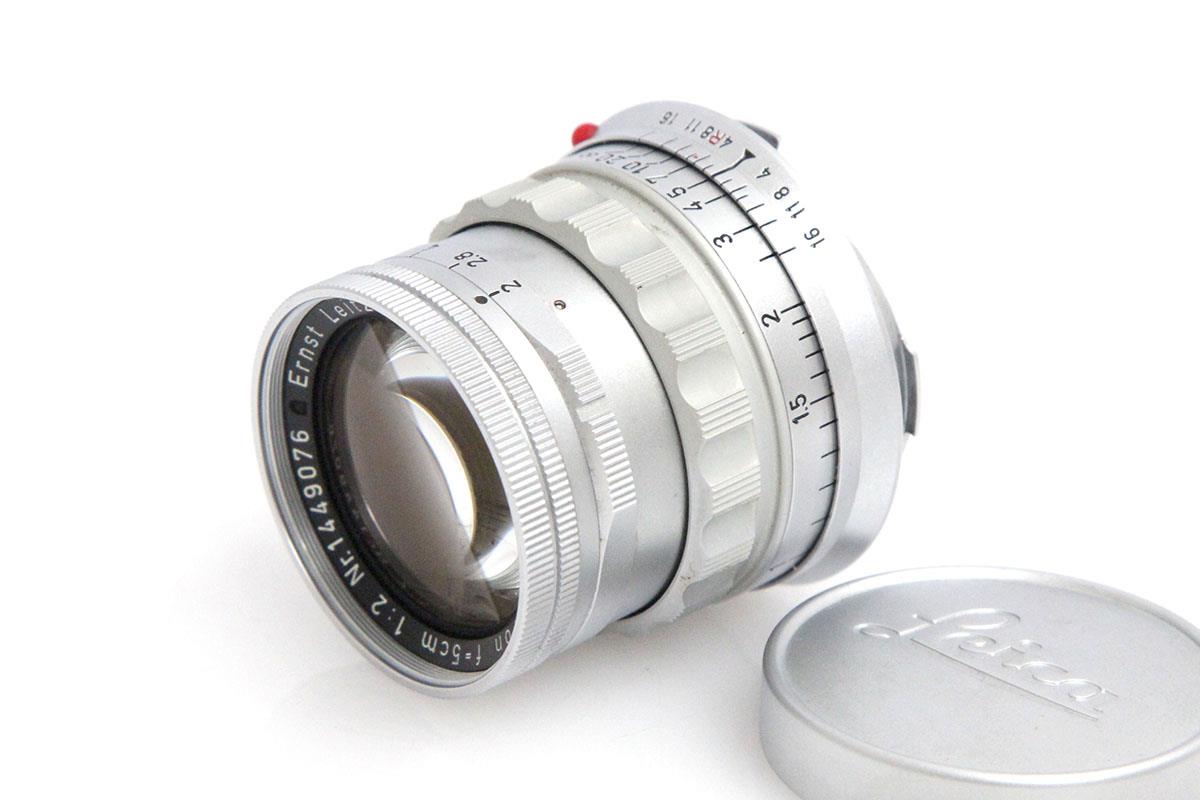【中古】【お買い得品】ライカ Summicron 50mm f2 固定鏡胴 CA01-A9944-2A1A-ψ Leica ズミクロン Mマウント用 DIII 標準レンズ オールド