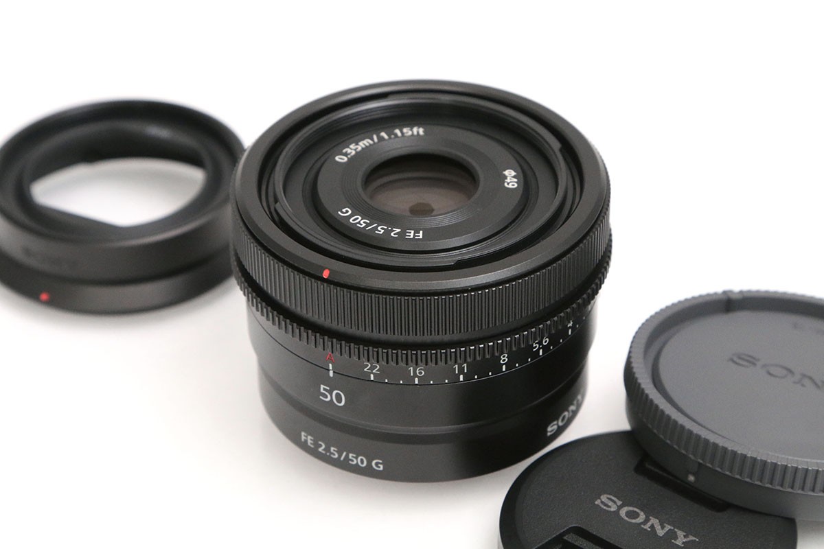 【中古】【美品】ソニー FE 50mm F2.5 G SEL50F25G CA01-B6335-2M7B SONY ソニー α Eマウント 単焦点 AF/MF フルサイズ|アキバ流通プラス店