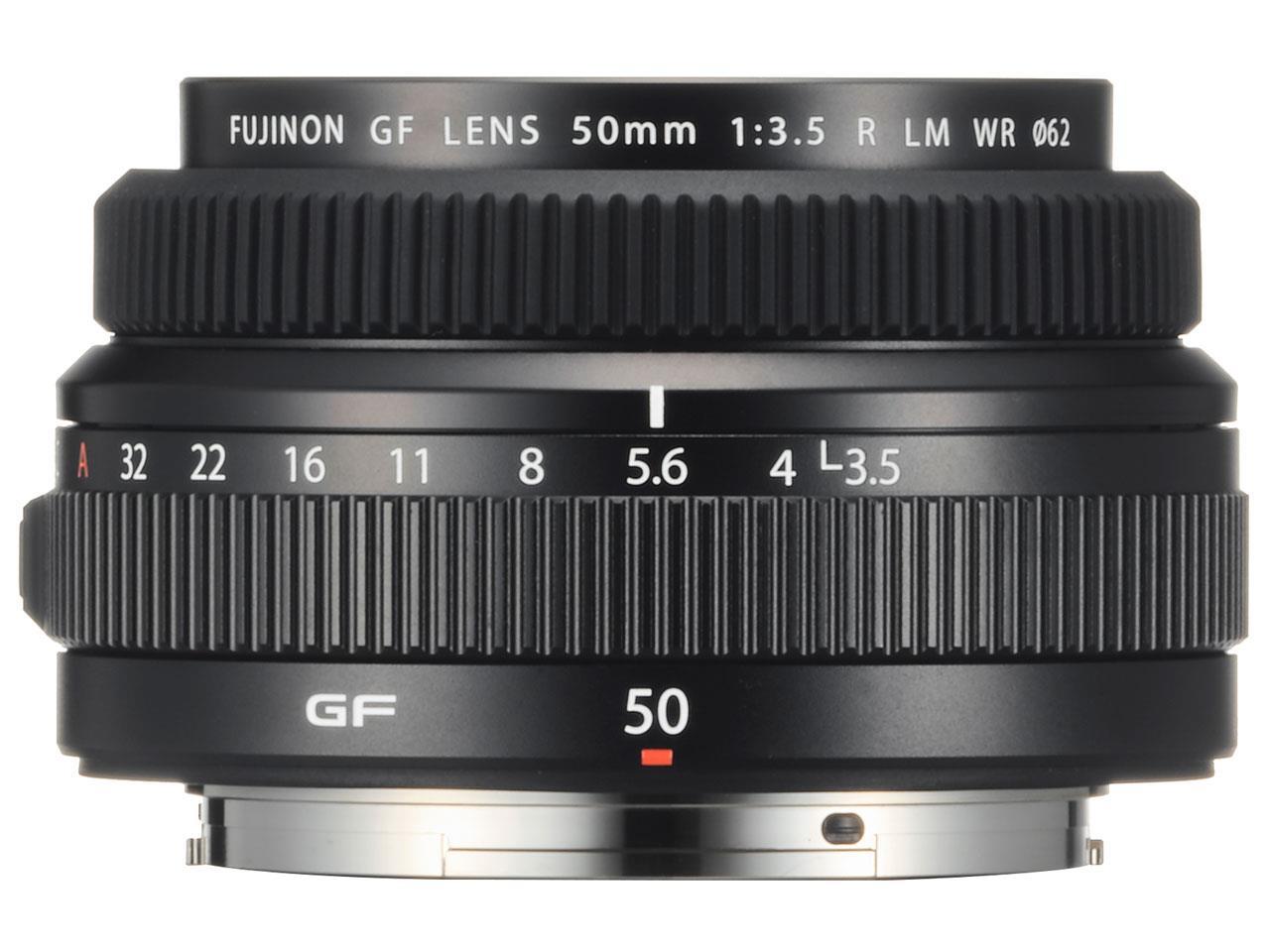 富士フイルム フジノンレンズ GF50mm F3.5 R LM WR 標準 レンズ GFX F/3.5 FUJINON 防塵 防滴 Gマウント AF MF FUJIFILM