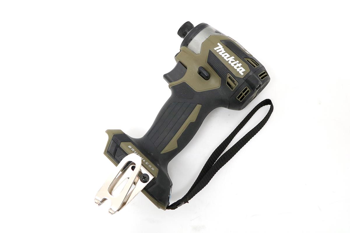 【中古】【未使用品】マキタ TD173DZO オリーブ 充電式インパクトドライバ TL04-M3211-2I2 makita DIY 工具 BLモーター リチウムイオンバッテリー