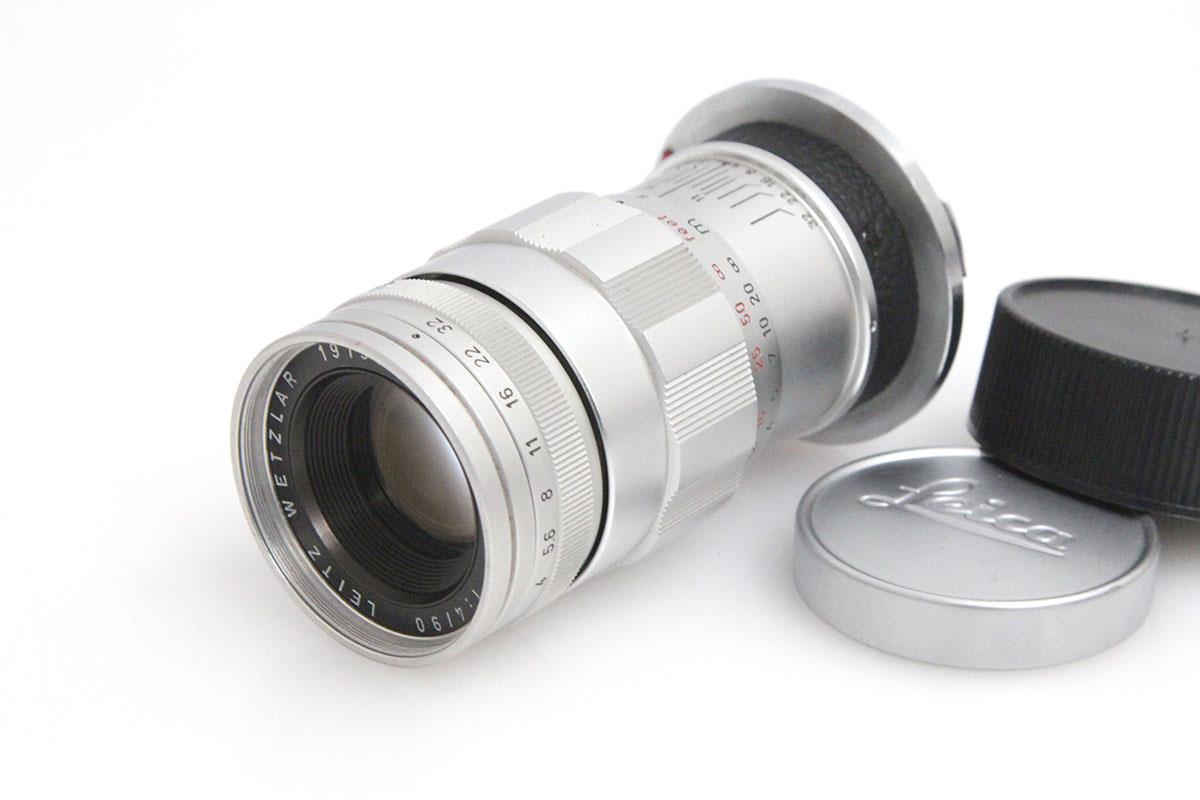 【中古】【並品】ライカ Triplet ELMAR 90mm F4 Mマウント 3枚玉 CA01-A10973-2M3B Leica エルマー Mマウント オールドレンズ アンティーク 中古