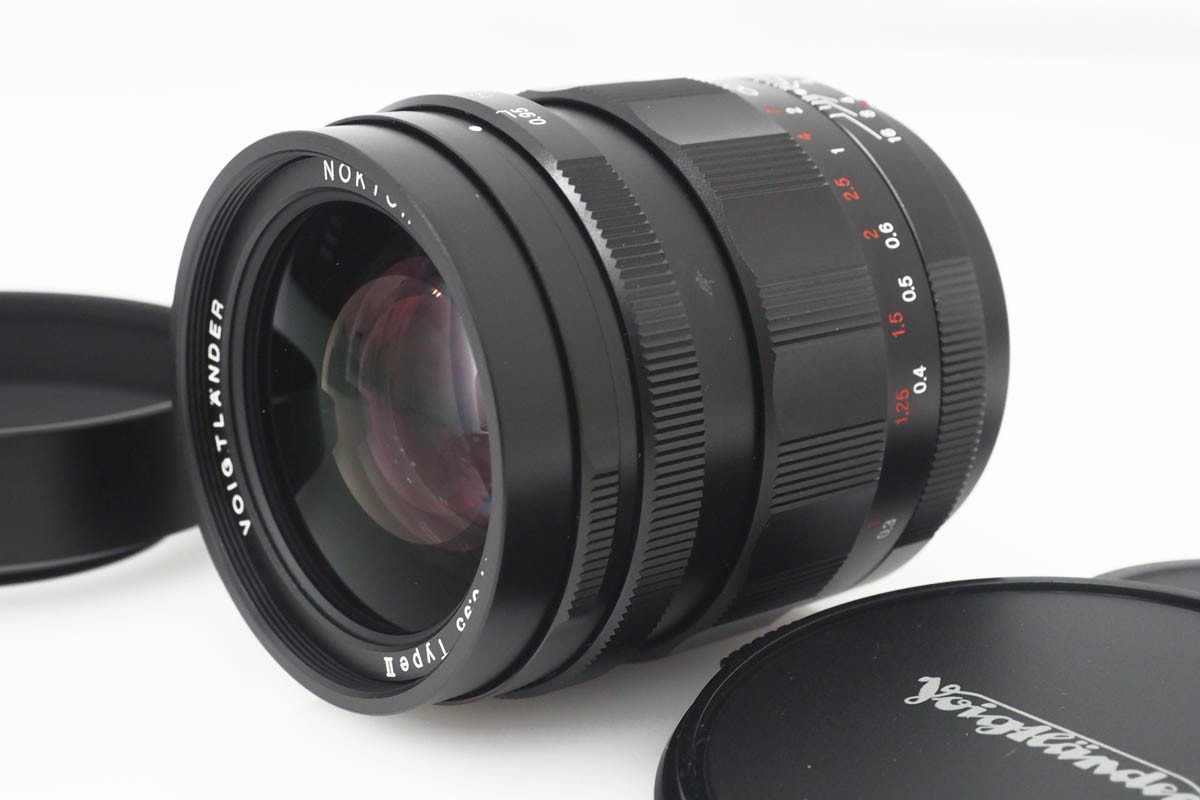 【中古】【美品】コシナ フォクトレンダー NOKTON 25粍 F0.95 Type II CA01-R217-2A2A コシナ COSINA マイクロフォーサーズマウント 単興味の中心 MF 大差しわたし標準尺度水晶体 大差しわたし 中古