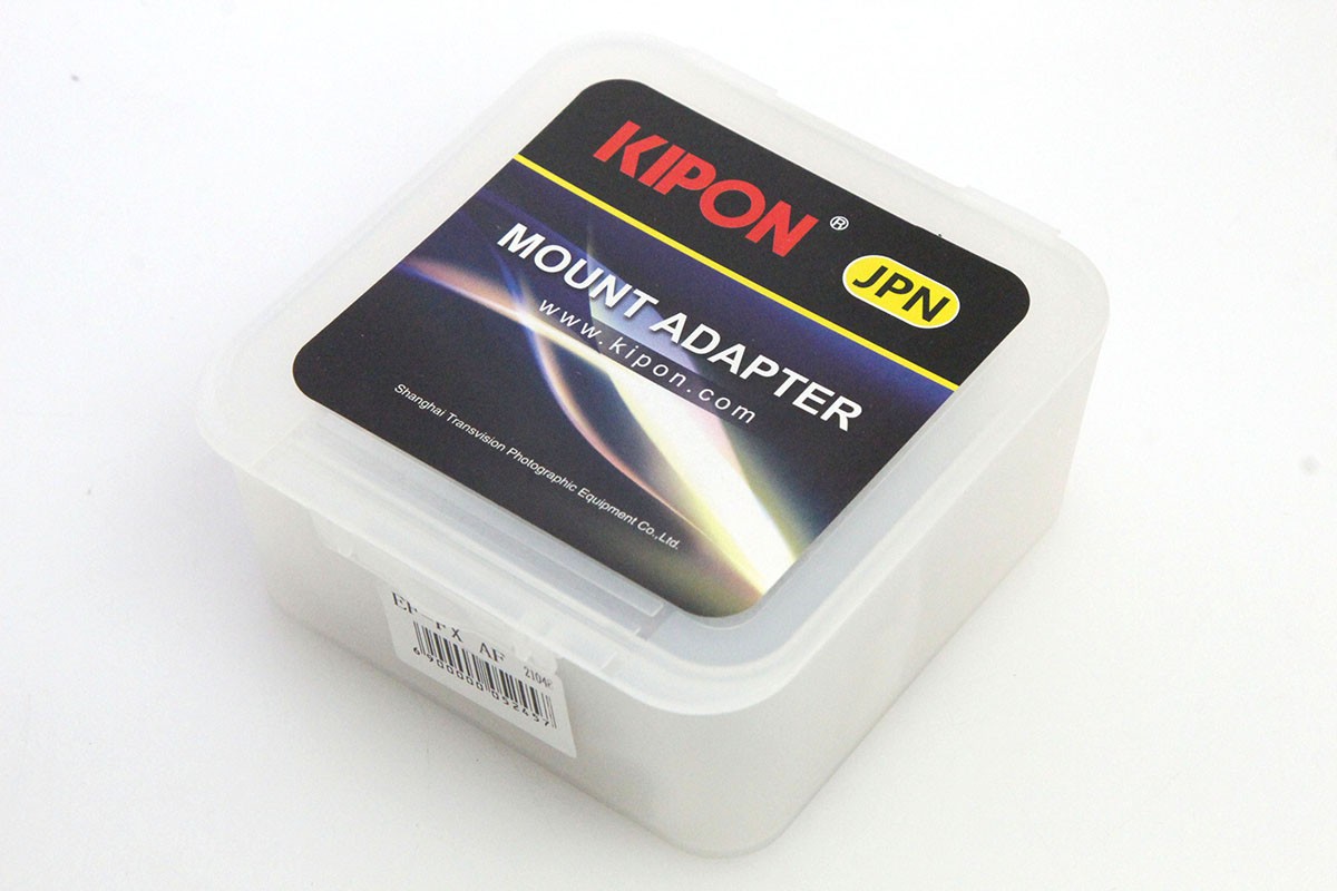 【中古】【未使用品】KIPON KIPON EF-FX AF CA01-A11269-2D2F KIPON キポン マウントアダプター キヤノンEFレンズ EF-Sレンズ 富士フィルムXシリーズマウント｜アキバ流通プラス店