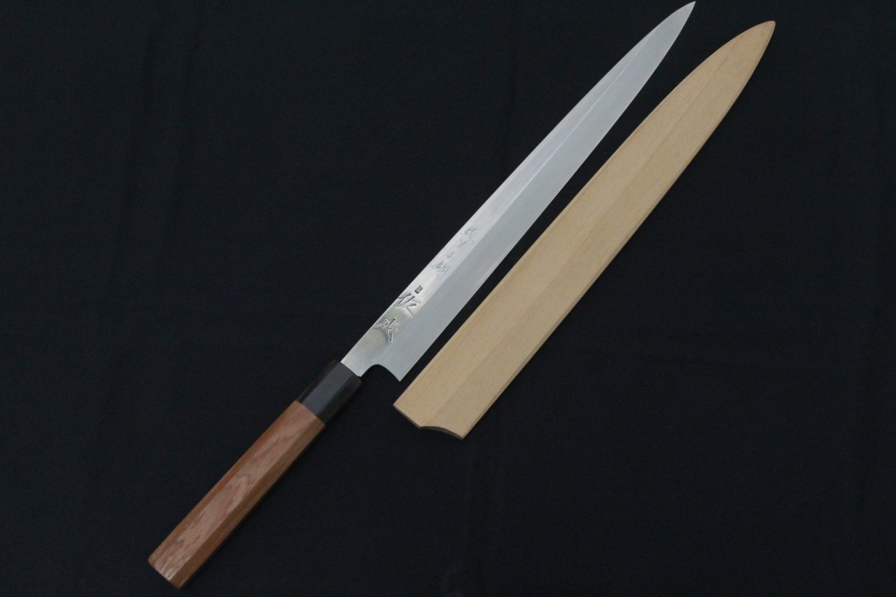 包丁　河内守国助 本店　手造り　水牛柄 河内守国助本店 手造り 水牛柄 包丁
