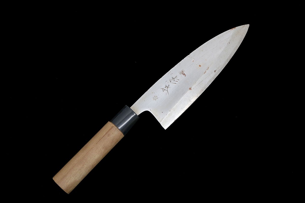 楽天市場】【中古】【並品】東京杉本 筋引包丁 230mm 朴柄 KN02-A9038