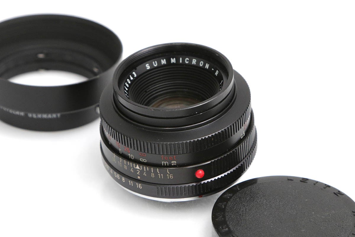 【中古】【お買い得品】ライカ SUMMICRON-R 50粍 F2 CA01-B1183-2N2D-ψ Leica ズミクロン Rマウント 単興味の中心 年寄りの水晶体