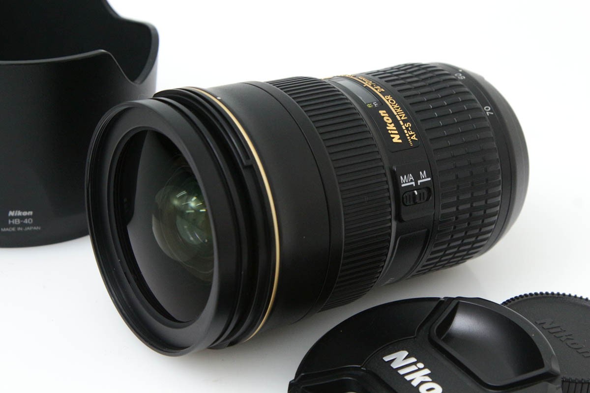 【中古】【並品】ニコン AF-S NIKKOR 24-70mm f/2.8G ED CA01-R1590-2A1C Fマウント 標準ズーム 大口径 AF/MF フルサイズ 中古