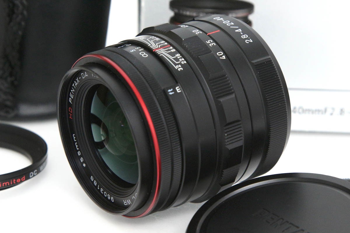 【中古】【良品】ペンタックス HD PENTAX-DA 20-40mmF2.8-4ED Limited DC WR [ブラック] CA01-R2337-2O4 ペンタックス Kマウント PENTAX 標準ズーム AF/MF APS-C