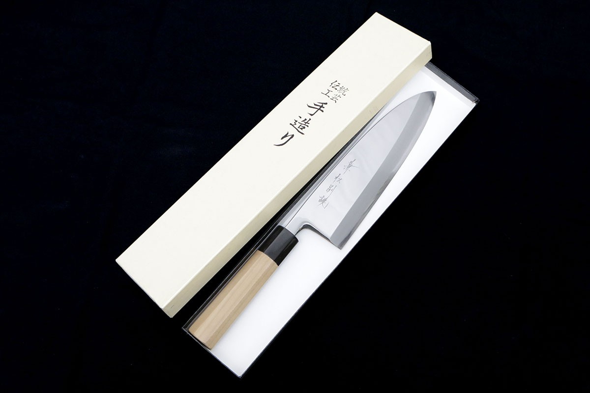 楽天市場】【中古】【未使用品】河内守國助 包丁3点セット（柳刃・出刃