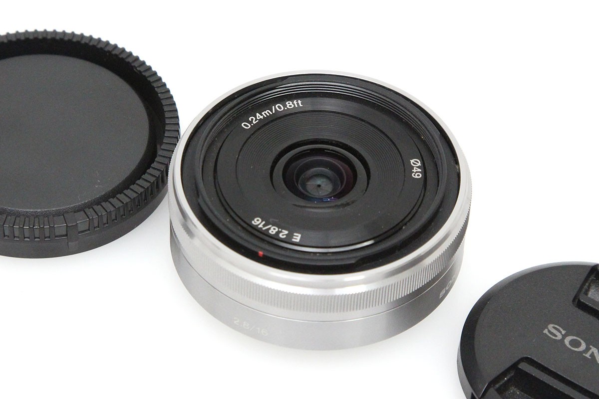 【中古】【並品】ソニー E16mm F2.8 SEL16F28 CA01-P411-2M4 SONY Eマウント APS-C 広角 単焦点 中古