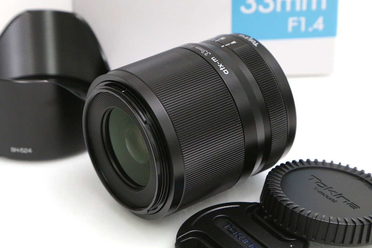 【中古】【良品】Tokina atx-m 33mm F1.4 X CA01-B2739-2O4 トキナー Xマウント APS-C 単焦点 中古