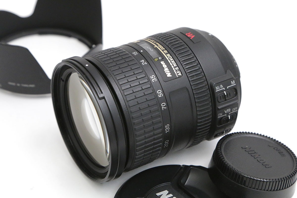 【中古】【ジャンク品】ニコン AF-S DX VR Zoom-Nikkor 18-200mm f/3.5-5.6G IF-ED CA01-B4956-2B2F ニコン Fマウント Nikon 望遠ズーム NIKKOR AF/MF APS-C 手ブレ補正