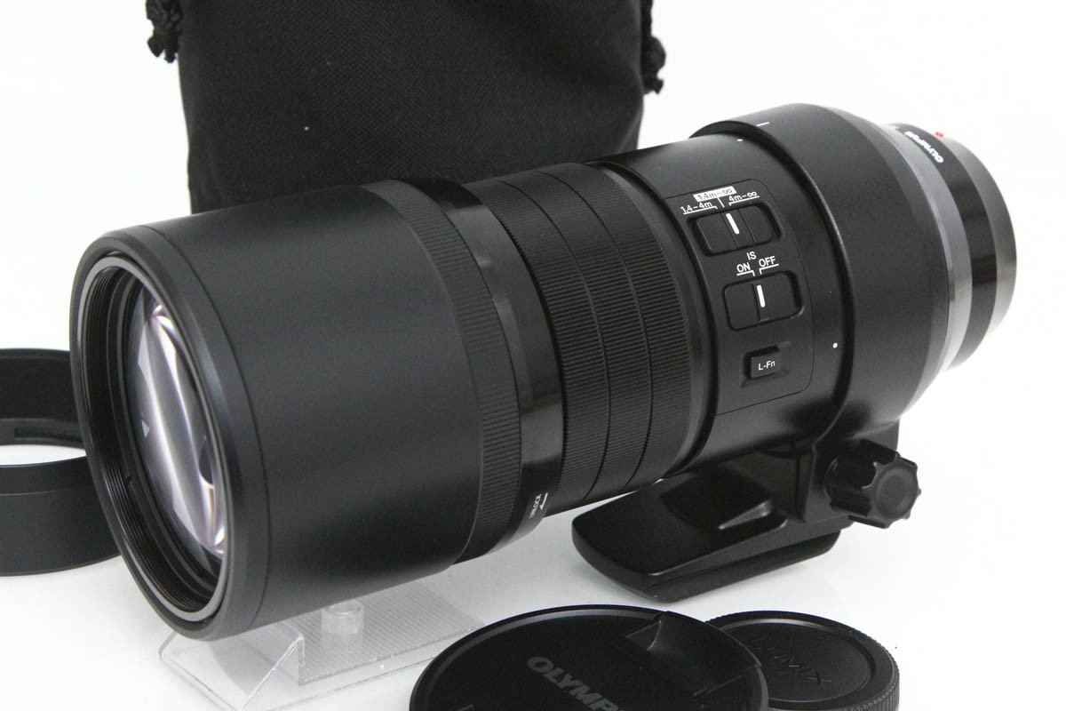 【中古】【並品】オリンパス M.ZUIKO DIGITAL ED 300粍 F4.0 IS PRO CA01-R4403-2B1 OLYMPUS マイクロフォーサーズ 超望遠 単興味の中心 手ブレ手を加える 中古