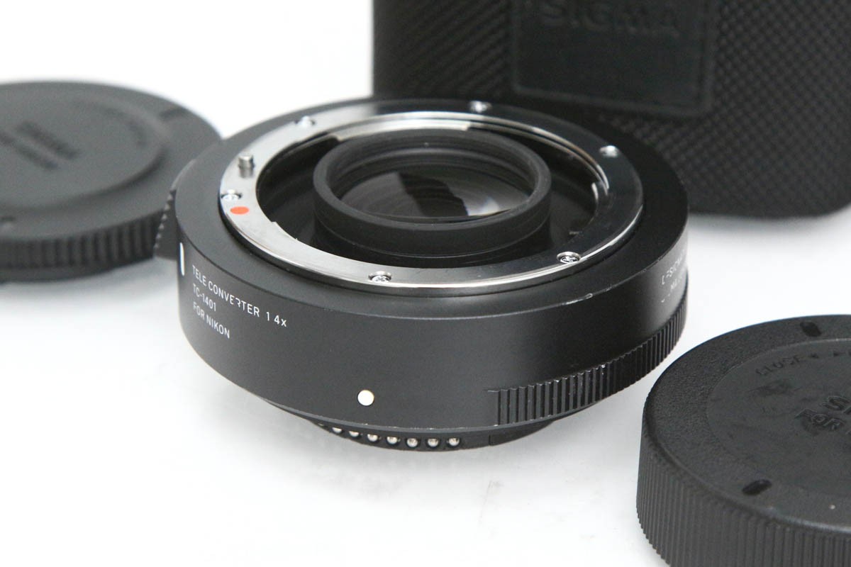 【中古】【良品】シグマ TELE CONVERTER TC-1401 ニコン用 CA01-R3070-2N1C SIGMA Fマウント テレ変換器 1.4倍 中古