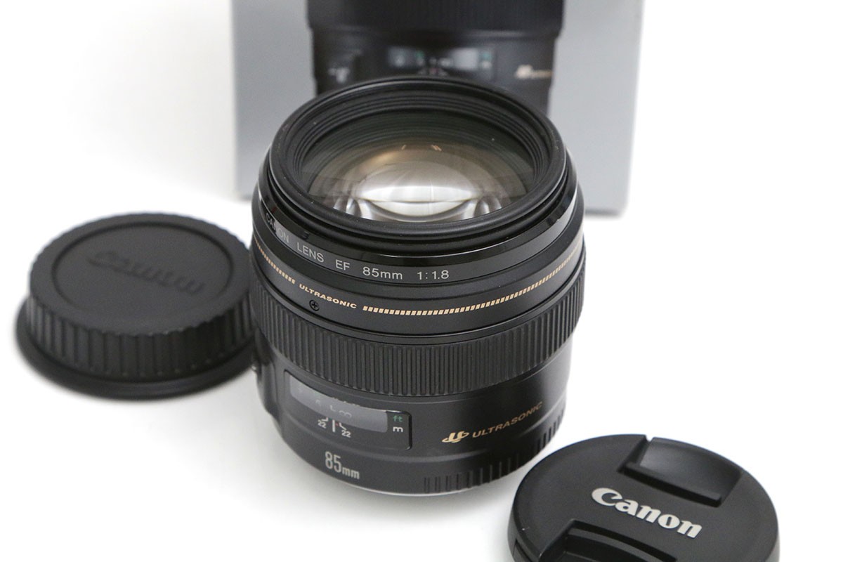 【中古】【良品】キヤノン EF85mm F1.8 USM CA01-B3623-2A4 Canon EFマウント フルサイズ 単焦点 中古