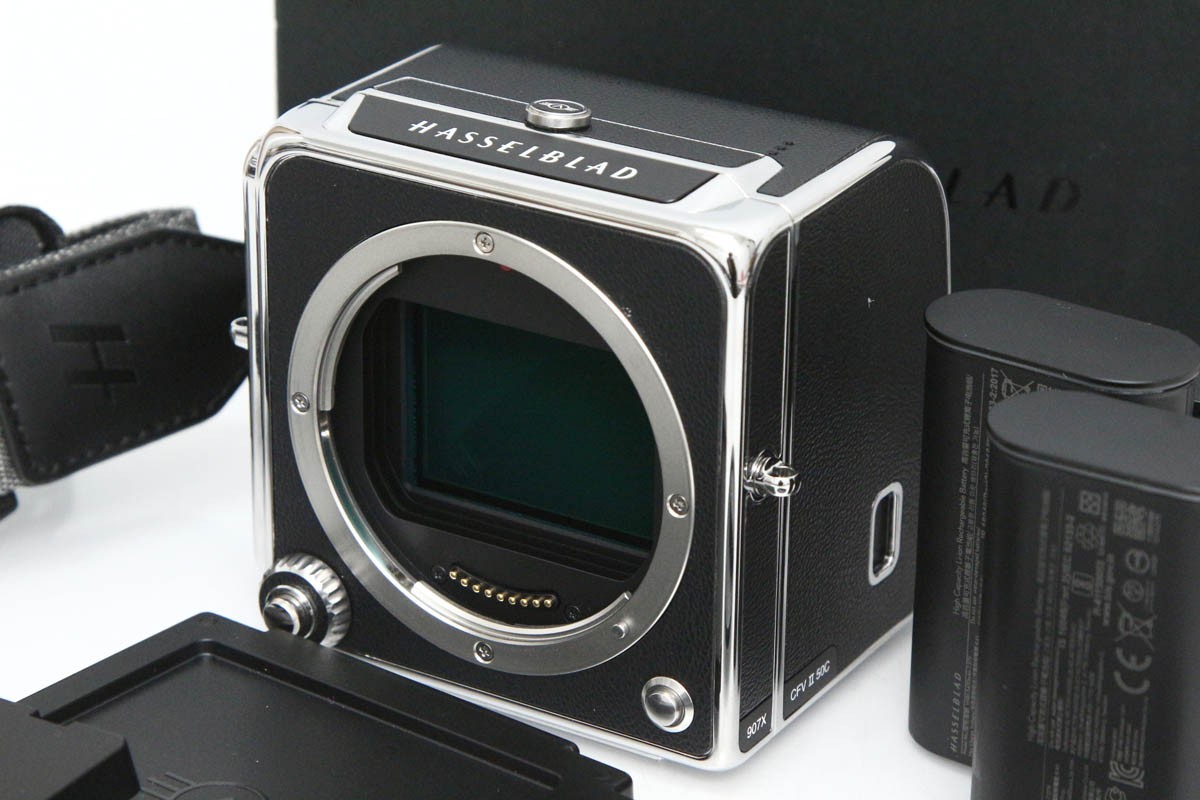 【中古】【良品】ハッセルブラッド 907X 50C 上半身（純然たる蓄積乾電池/検出器洗い濯ぎ済） CA01-R3448-2K2 ハッセルブラッド Xマウント HASSELBLAD 鏡鑑受け答え 中判大きさ