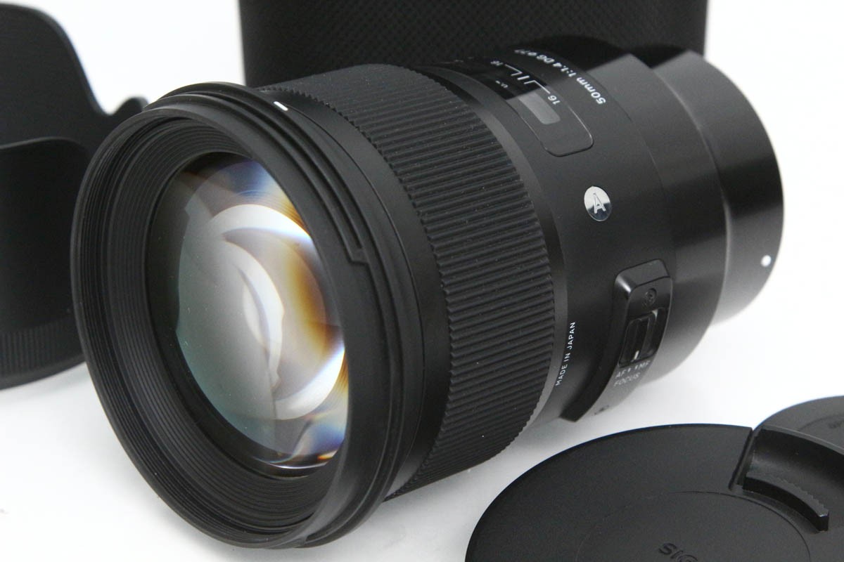 【中古】【良品】シグマ 50粍 F1.4 DG HSM [ソニーE用] CA01-R3507-2O2A シグマ SIGMA α Eマウント 単興味の中心 AF/MF フルサイズ 大差しわたし