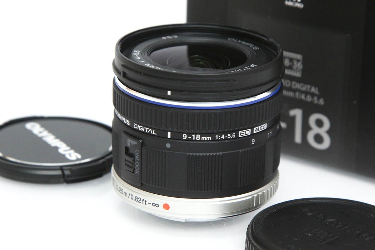 【中古】【美品】オリンパス M.ZUIKO DIGITAL ED 9-18mm F4.0-5.6 CA01-R3835-2B3 オリンパス OLYMPUS M.ZUIKO マイクロフォーサーズマウント 広角ズーム AF/MF