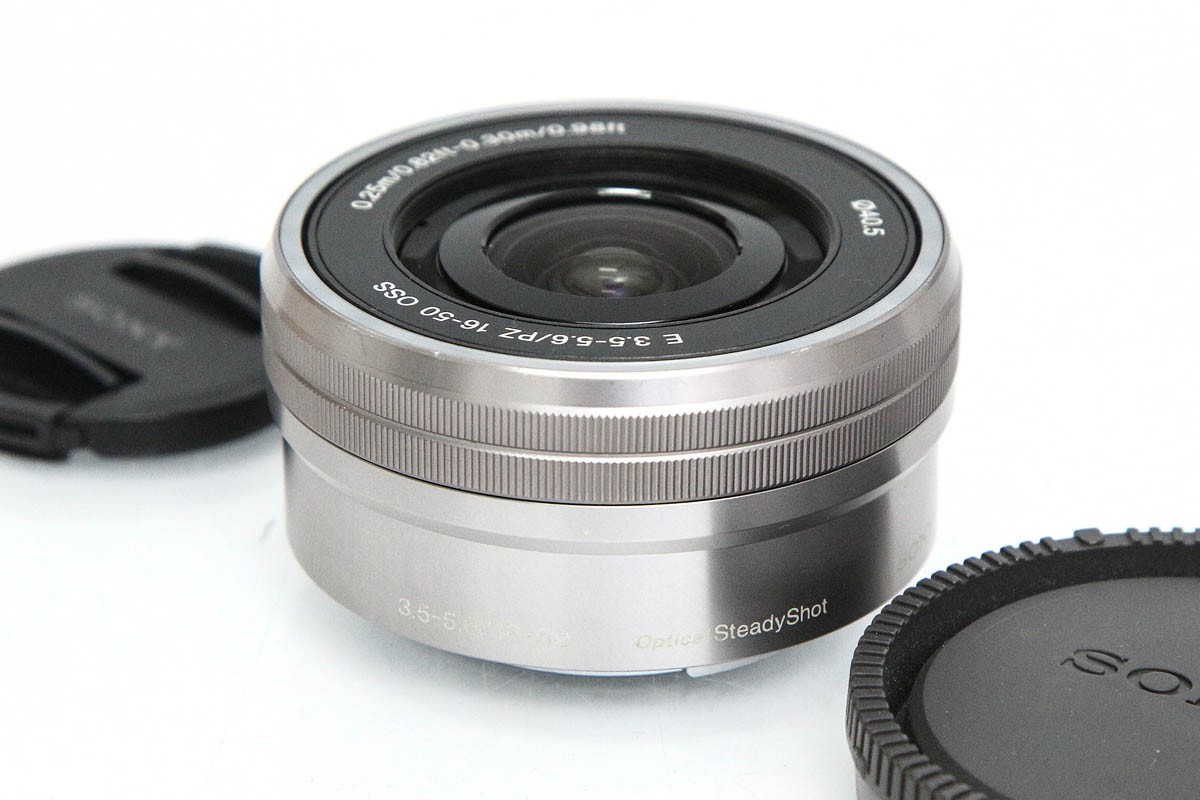 【中古】【美品】ソニー E PZ 16-50mm F3.5-5.6 OSS SELP1650[シルバー] CA01-R3909-2R4A SONY Eマウント APS-C 標準ズーム 手ブレ補正 中古 10,928円