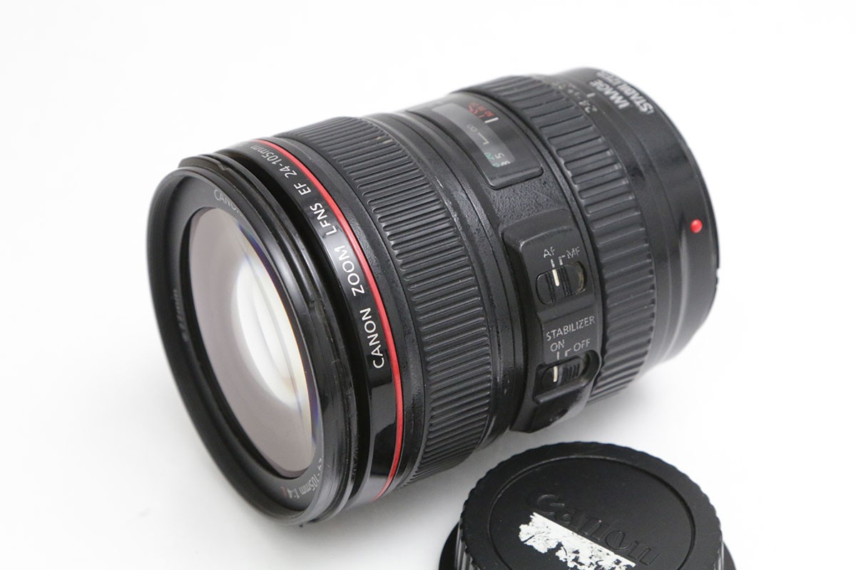 【楽天市場】【中古】【お買い得品】キヤノン EF24-105mm F4L IS USM CA01-B4509-2O2B CANON キヤノン ...