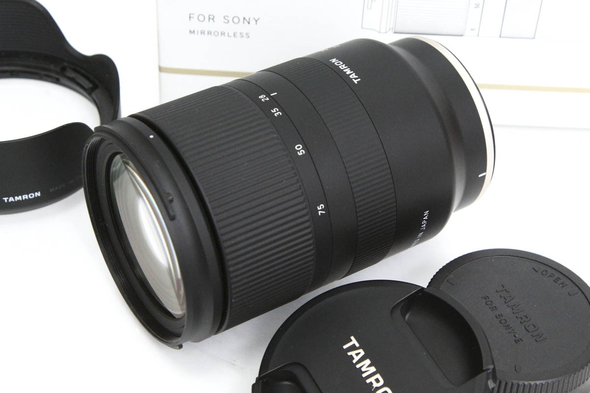 【中古】【美品】タムロン 28-75mm F/2.8 Di III RXD (Model A036) CA01-R4035-3X3 TAMRON タムロン α Eマウント 標準ズーム AF/MF フルサイズ 大口径