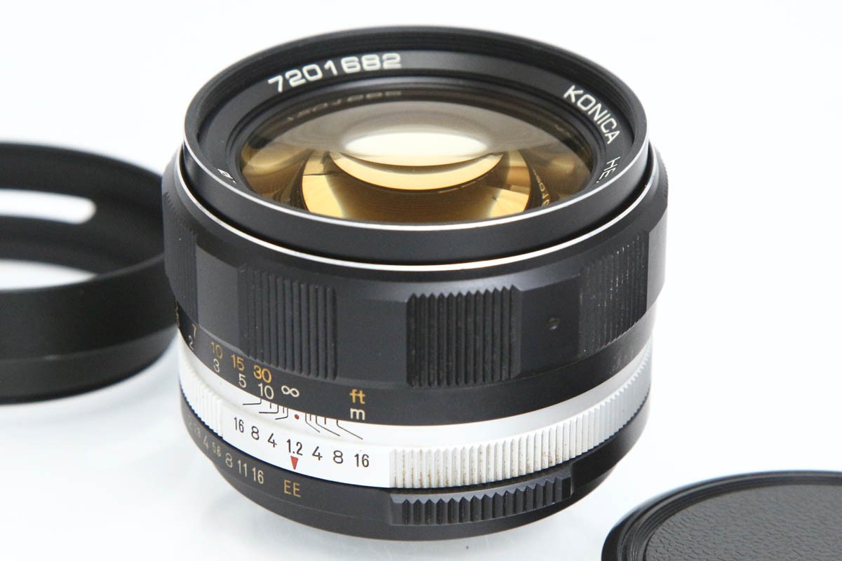 コニカ KONISHIROKU HEXANON 52mm F1.4 Fマウント コニカ Konica Fマウント用単焦点レンズ KONISHIROKU HEXANON 52mm f1 レンズ(単焦点)