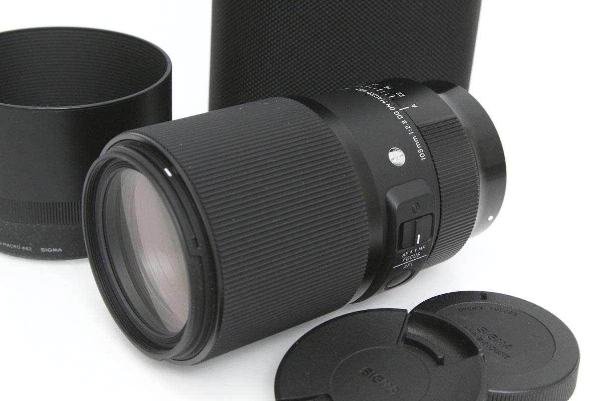 【中古】【美品】シグマ 105mm F2.8 DG DN MACRO [ソニーE用] CA01-R4203-2N2C SIGMA Eマウント フルサイズ 中望遠 単焦点 マクロレンズ 中古