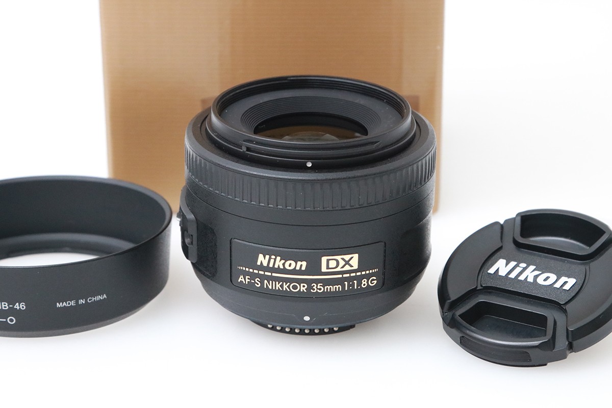 【中古】【美品】ニコン AF-S DX NIKKOR 35mm f/1.8G CA01-M5765-2O3 ニコン Fマウント Nikon 単焦点 NIKKOR AF/MF APS-C