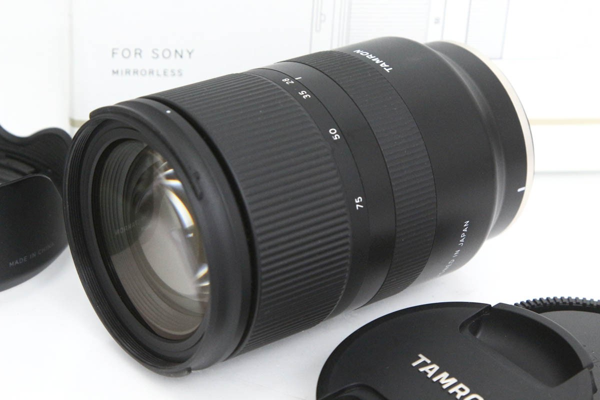 【中古】【並品】タムロン 28-75mm F/2.8 Di III RXD (Model A036)（ソニーE） CA01-R4342-3Y3 TAMRON Eマウント フルサイズ 大口径 標準ズーム 中古