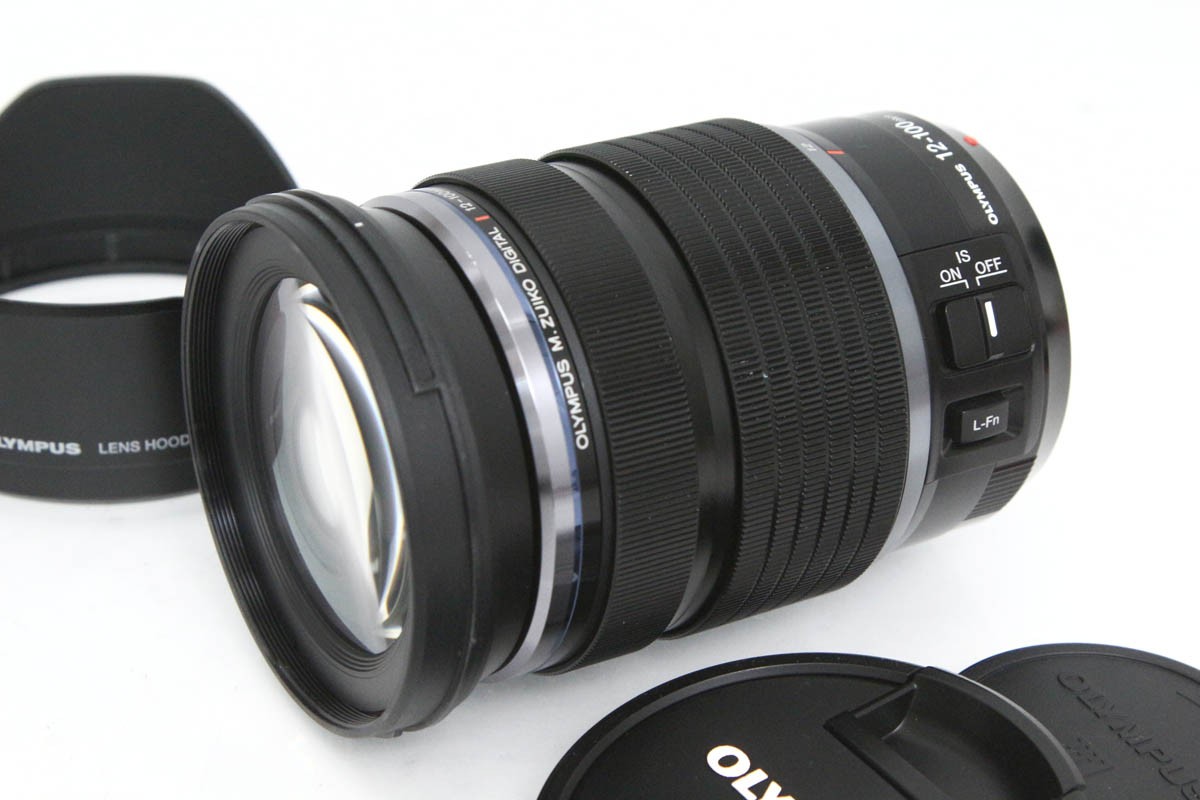 【中古】【良品】OMシステム M.ZUIKO DIGITAL ED 12-100mm F4.0 IS PRO CA01-R4354-2A2E OMSYSTEM M.ZUIKO マイクロフォーサーズマウント 標準ズーム AF/MF 高倍率 手ブレ補正|アキバ流通プラス店