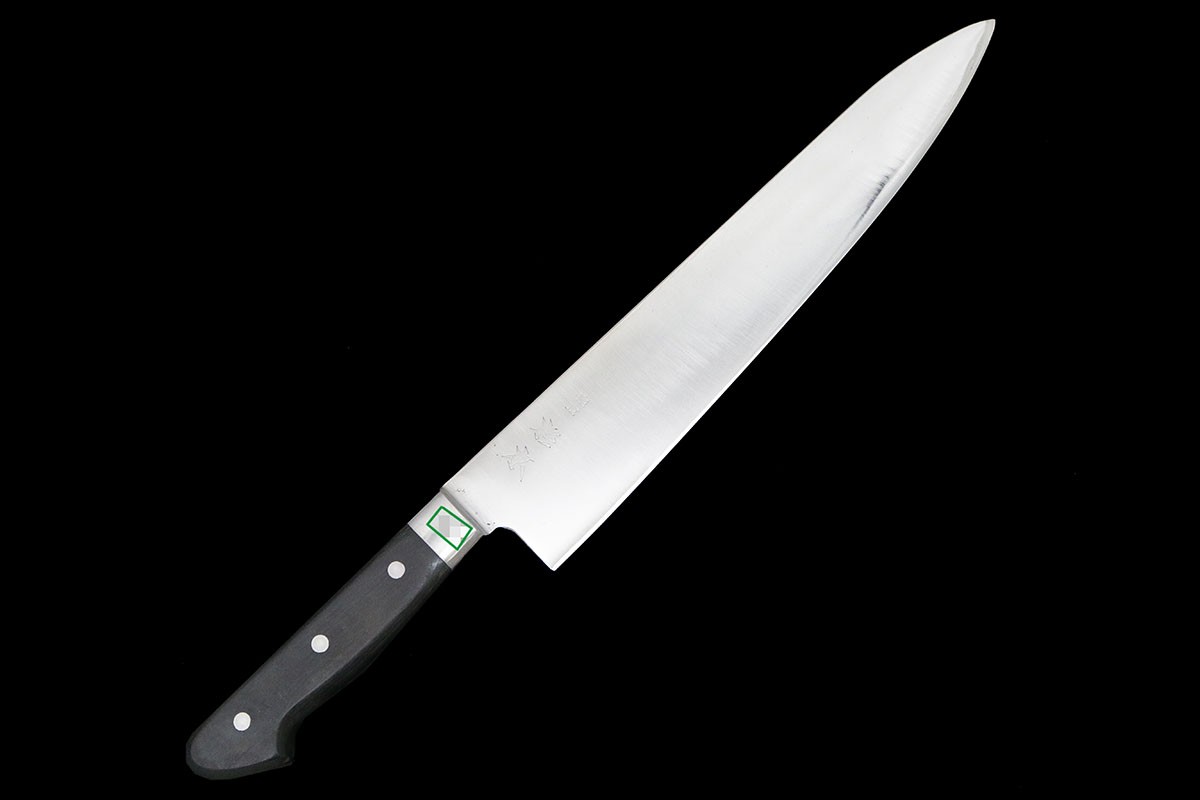 【中古】【美品】日本の首都杉本 牛刀洋ごはん炊き 300粍 コマーシャル2130 鍔付き添い人柄 名入 KN02-B4859-2L1D 日本の首都杉本 牛刀洋ごはん炊き 鍔付き添い人柄 名入