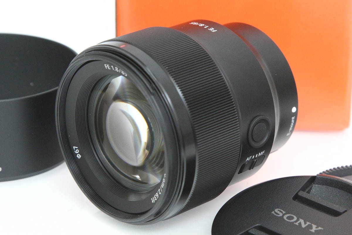 【中古】【美品】ソニー FE 85粍 F1.8 SEL85F18 CA01-R4444-2A4 SONY ソニー α Eマウント 単興味の中心 AF/MF フルサイズ 大差しわたし