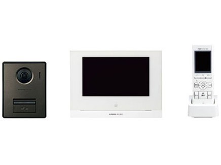 アイホン テレビドアホン WP-24A/B テレビドアホンワイヤレスセット 2･4手合い (ACワット数直結式) 7型 管する機 広角水晶体 録画 防犯 引き当て