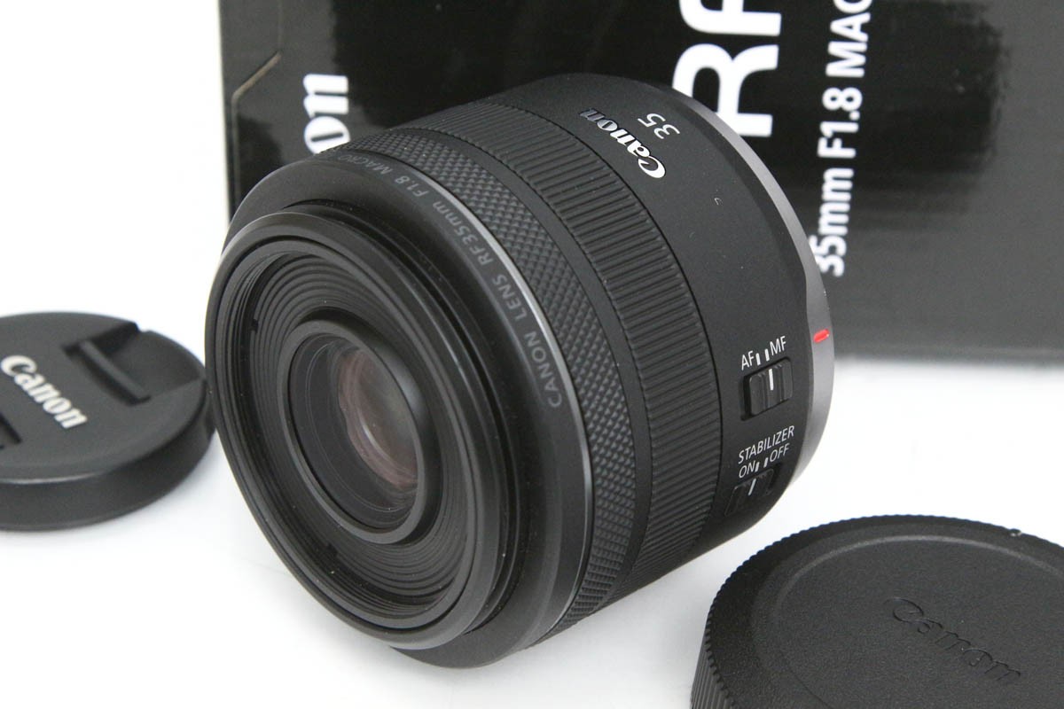 【中古】【極美品】キヤノン RF35mm F1.8 マクロ IS STM CA01-R4509-3X4 CANON キヤノン RFマウント 単焦点 AF/MF フルサイズ 手ブレ補正 広角 マクロ 40,560円