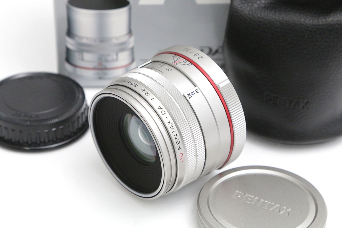 【中古】【並品】ペンタックス HD PENTAX-DA 35mmF2.8 Macro Limited [シルバー] CA01-B5032-2A3 Kマウント APS-C 単焦点 マクロレンズ 中古