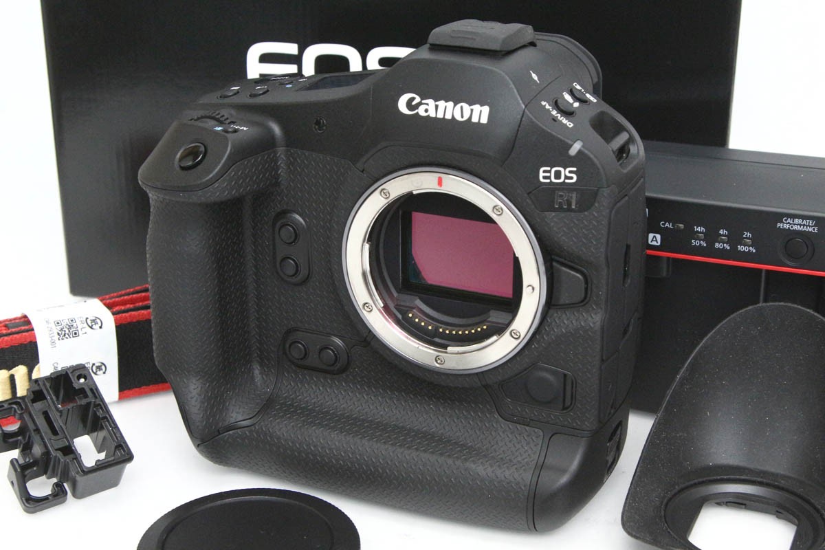 【中古】【良品】キヤノン EOS R1 ボディ（センサー清掃済み） CA01-R4512-3Y4 CANON キヤノン RFマウント ミラーレス フルサイズ EOS 手ブレ補正 4K対応
