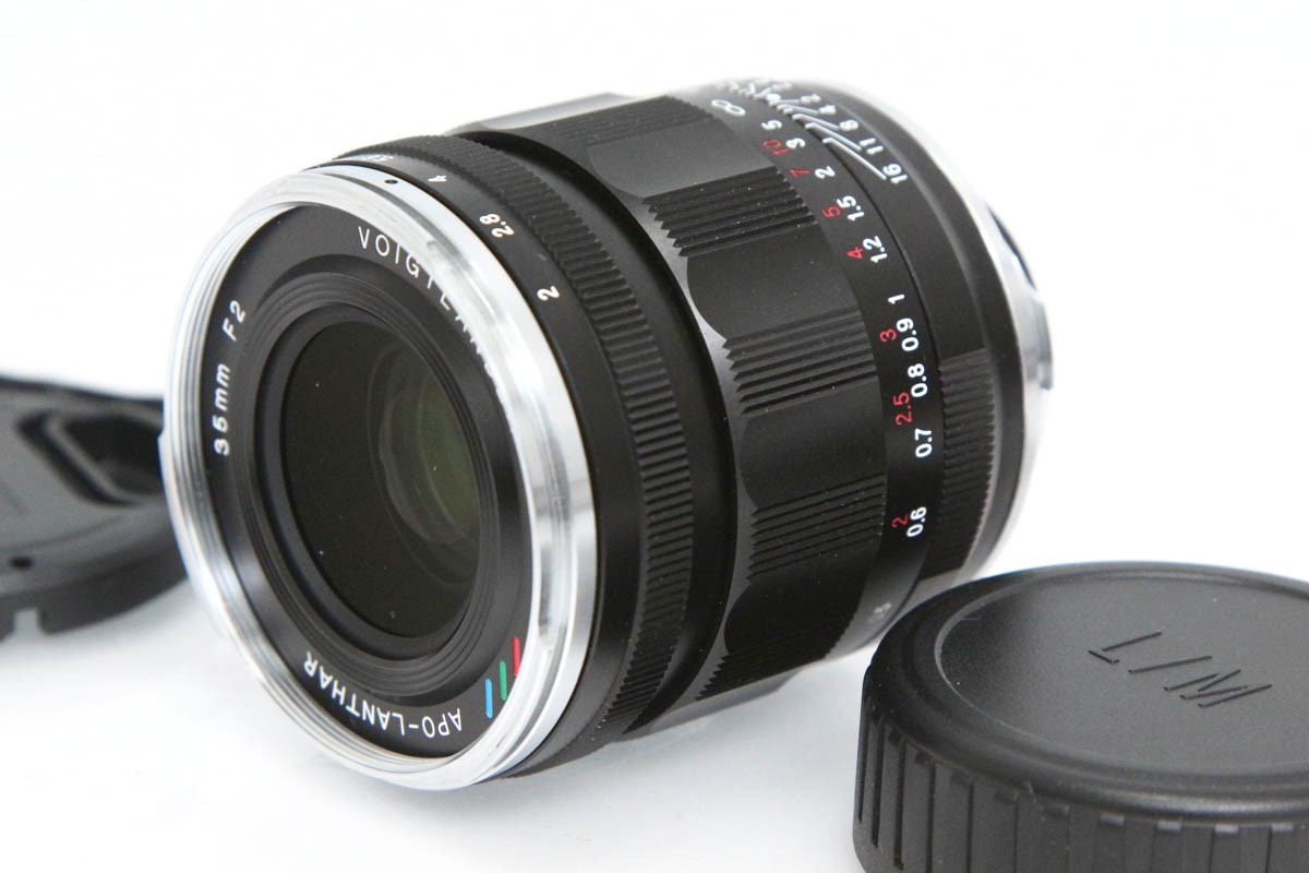 【中古】【美品】フォクトレンダー APO-LANTHAR 35mm F2 Aspherical VM CA01-R4792-3T3D COSINA コシナ VMマウント フルサイズ 準広角 単焦点 MF 中古｜アキバ流通プラス店