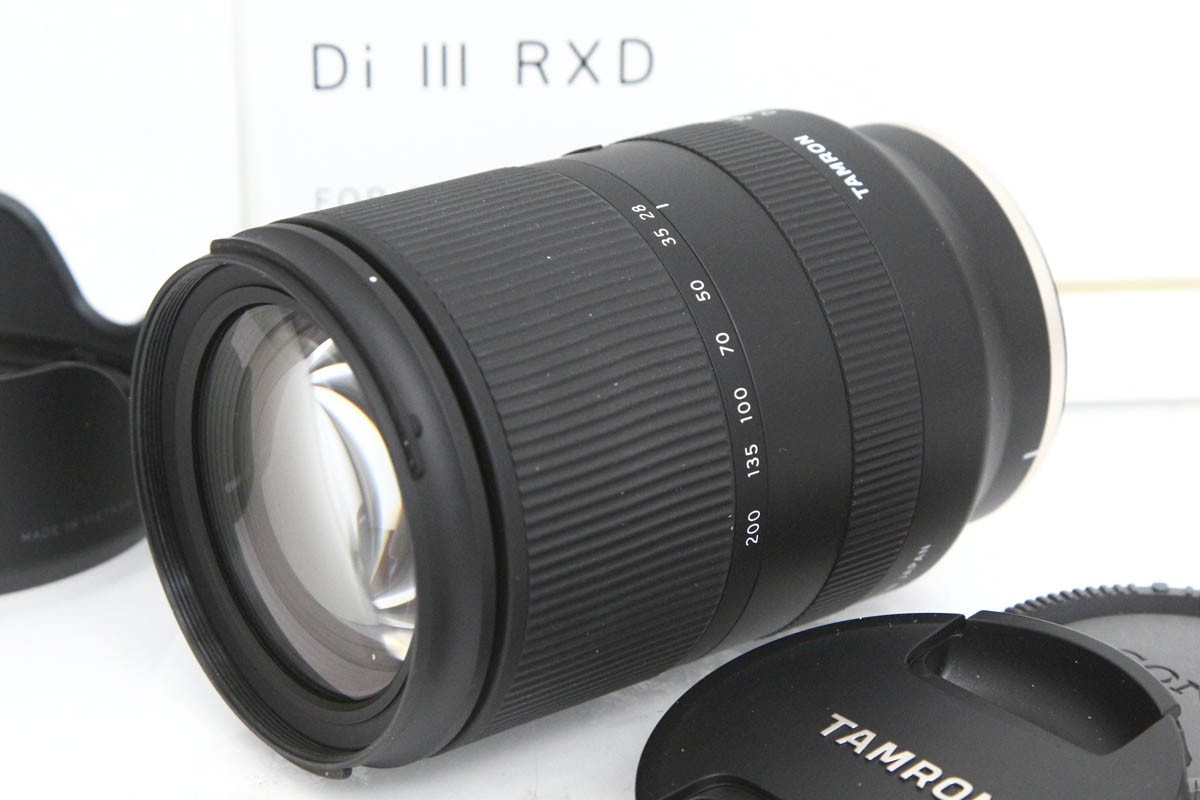 【中古】【美品】タムロン 28-200mm F/2.8-5.6 Di III RXD (Model A071)（ソニーE） CA01-R4646-2B3 TAMRON タムロン α Eマウント 標準ズーム AF/MF フルサイズ 高倍率
