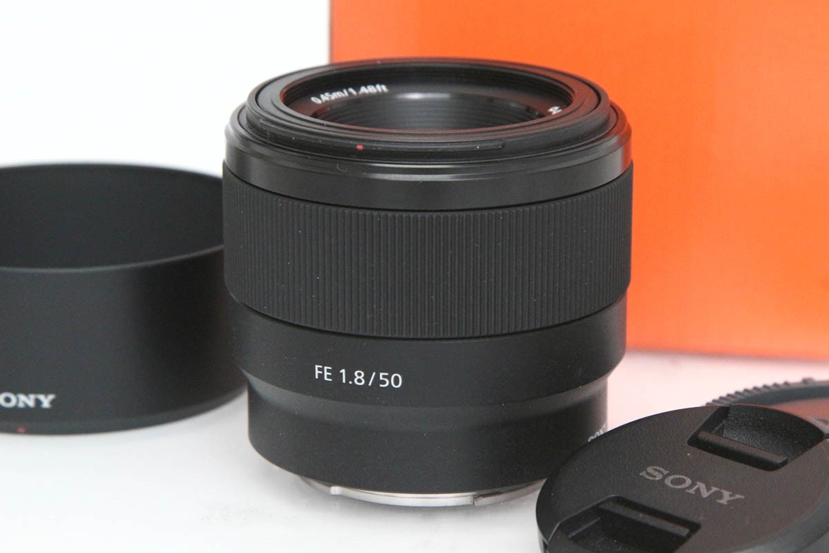 【中古】【極美品】ソニー FE 50粍 F1.8 SEL50F18F CA01-R4650-2A3 SONY ソニー α Eマウント 単興味の中心 AF/MF フルサイズ 大差しわたし
